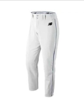 NEW BALANCE ADVERSARY 2 BASEBALL PIPED PANT ATHLETIC: BMP216 white/Navy Men’s M